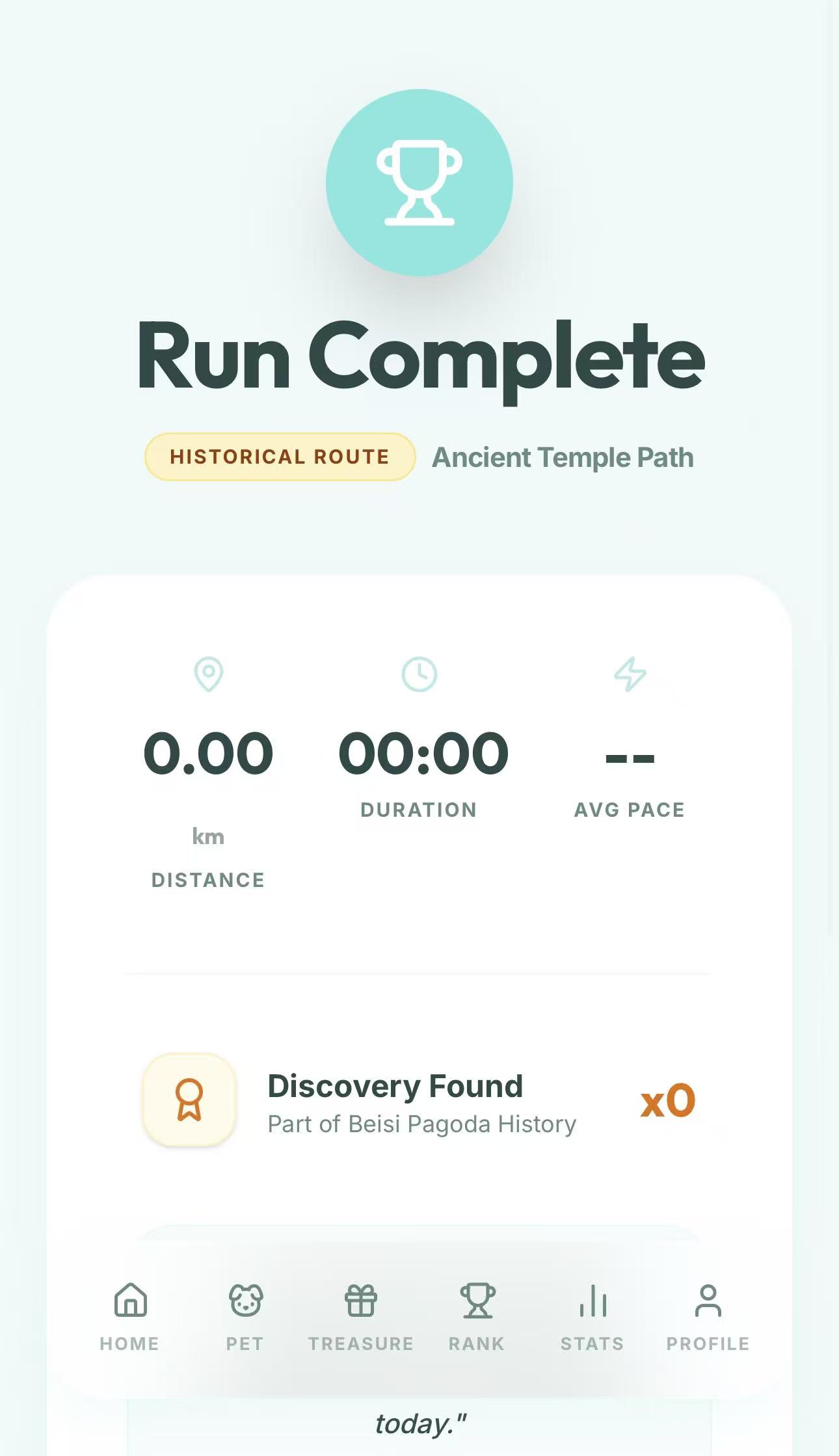 Zen Run Process Portfolio
